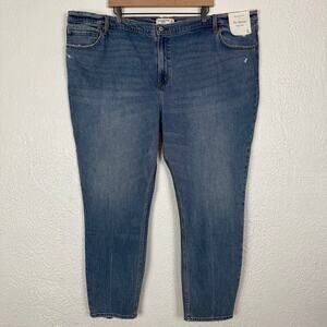 Abercrombie & Fitch The Skinny High Rise NWT Plus Size 37 / 24 Long